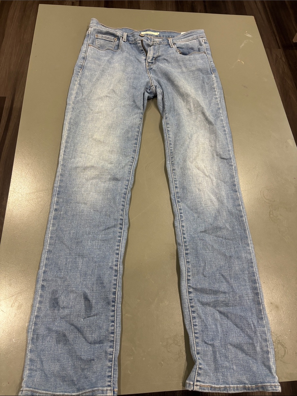 Women’s Levi's Light Blue Straight Jeans